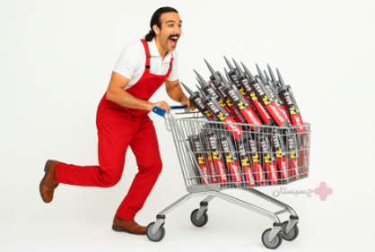 خرید آنلاین چسب پلی اورتان از فروشگاه اینترنتی چسبستان تصویر در حال نمایش مردی با باس یک سرع است که درحال دویدن با چهره خوشحال که سبد چرخداری را هل می‌دهد که پر از چسب پلی اورتان است که با قیمت خیلی خوب از فروشگاه چسبستان خریداری کرده. این تصویر بنری است که مخاطبان سایت چسبستان را که به صفحه اصلی سایت مراجعه می کنند را به فروشگاه آنلاین چسبستان با کلیک کردن بر روی آن هدایت میکند. جایگاه این تصویر در صفحه اصلی وبسایت چسبستان است و برای عموم قابل نمایش است